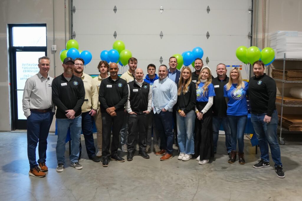Innovative Radiology team at grand opening event supporting radiology equipment service and imaging solutions